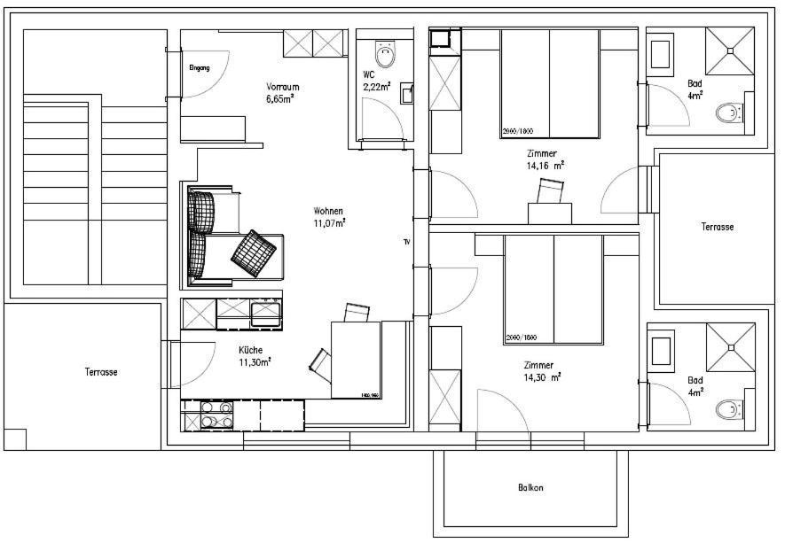 Apart Spitaler Brandberg Exterior photo